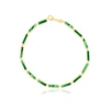 The Lovery Fine Jewelry Malachite Bar Bracelet In Green