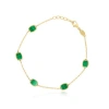 The Lovery Fine Jewelry Malachite Icon Bracelet In Green