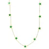 The Lovery Fine Jewelry Malachite Star Station Necklace In Green