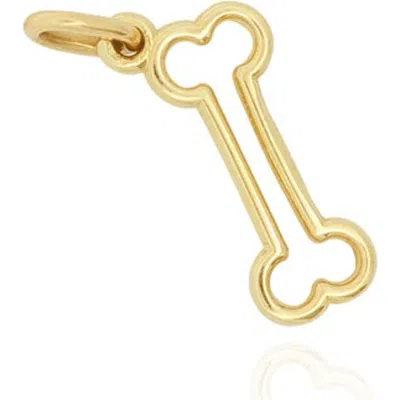 The Lovery Fine Jewelry Mini Gold Bone Charm