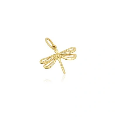 The Lovery Fine Jewelry Mini Gold Dragonfly Charm