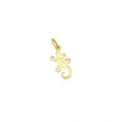 The Lovery Fine Jewelry Mini Gold Lizard Charm