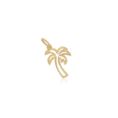 The Lovery Fine Jewelry Mini Gold Palm Tree Charm