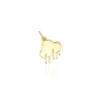 The Lovery Fine Jewelry Mini Gold Rain Charm In Gold