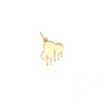 The Lovery Fine Jewelry Mini Gold Rain Charm