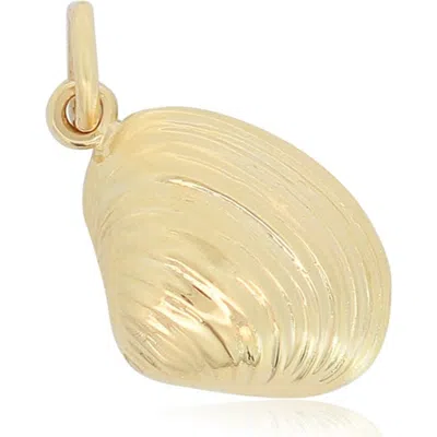 The Lovery Fine Jewelry Mini Gold Seashell Charm