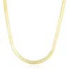 The Lovery Fine Jewelry Mini Herringbone Necklace In Gold