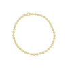 The Lovery Fine Jewelry Nugget Bead Chain Bracelet In Gold