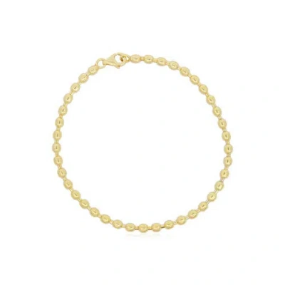The Lovery Fine Jewelry Nugget Bead Chain Bracelet In Gold