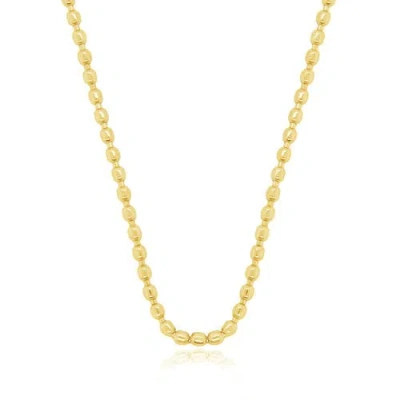 The Lovery Fine Jewelry Nugget Bead Chain Necklace In Gold
