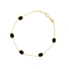 The Lovery Fine Jewelry Onyx Icon Bracelet In Black