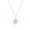 The Lovery Fine Jewelry Pearl Flower Pendant In Gold