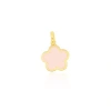 The Lovery Fine Jewelry Pink Pearl Flower Charm In Pink