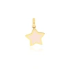 The Lovery Fine Jewelry Pink Pearl Star Charm In Pink