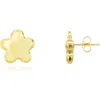 The Lovery Fine Jewelry Puffy Gold Flower Stud Earrings In Gold