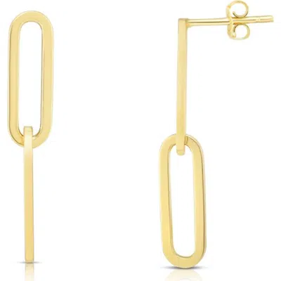 The Lovery Fine Jewelry Puffy Gold Sparkle Cut Heart Stud Earrings