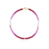 The Lovery Fine Jewelry Ruby Ombre Bead Bracelet In Red