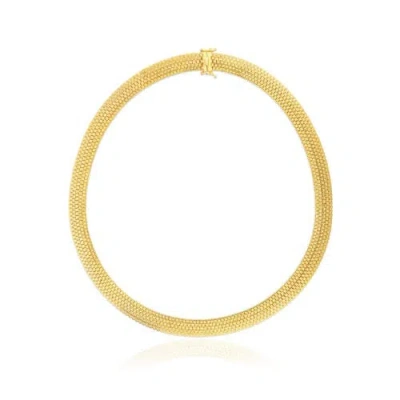 The Lovery Fine Jewelry Woven Snake Bracelet In Gold