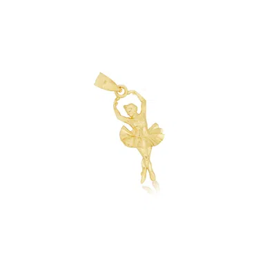 The Lovery Gold Ballerina Charm