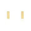 The Lovery Gold Bar Stud Earrings In Gold
