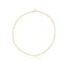 The Lovery Gold Heart Link Bracelet In Multi