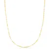 The Lovery Gold Kite Chain Necklace 16.25 Inches In Multi