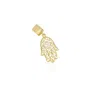 The Lovery Gold Lace Hamsa Charm