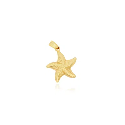 The Lovery Gold Starfish Charm