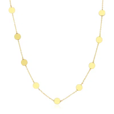 The Lovery Golden Bubble Chain Necklace