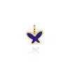 The Lovery Lapis Butterfly Charm In Blue