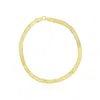 The Lovery Large Herringbone Bracelet In Multi