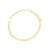 The Lovery Large Paperclip Bracelet In Multi