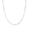 The Lovery Large Paperclip Link Chain Necklace In Multi