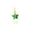 The Lovery Malachite Star Charm In Multi