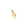 The Lovery Mini Gold Flip Flop Charm In Multi
