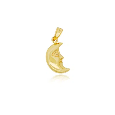 The Lovery Mini Gold Moon Charm