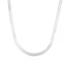 The Lovery Mini Herringbone Necklace In Multi