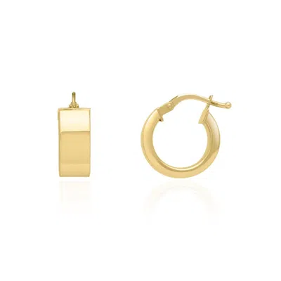 The Lovery Mini Square Tube Huggie Hoop Earrings In Multi