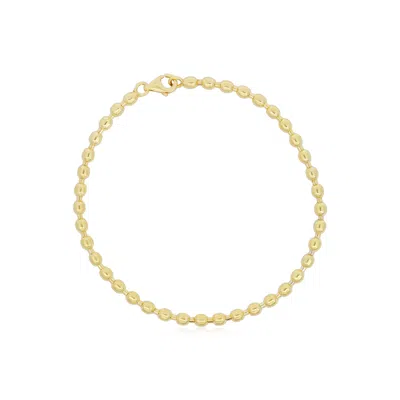 The Lovery Nugget Bead Chain Bracelet In Gold