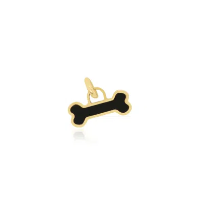 The Lovery Onyx Bone Charm