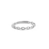 The Lovery Oval Link Ring In Silver