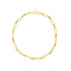 The Lovery Round Link Paperclip Bracelet In Multi