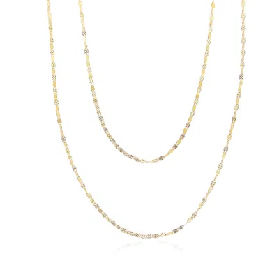 THE LOVERY SPARKLE CHAIN NECKLACE 24 INCHES