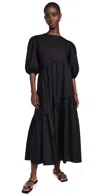 The Lulo Project Bogota Midi Dress In Black