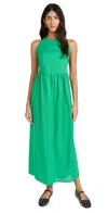 THE LULO PROJECT CRISENTEMOS DRESS GREEN