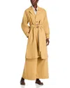 The Lulo Project Guatape Trench Coat In Camel