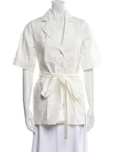 Pre-owned The Lulo Project Mini Dress W/ Tags In White