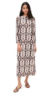 The Lulo Project Nella's Dress Maxi Paisley In Multi