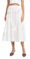 The Lulo Project Orquid Skirt Crudo In Crudo