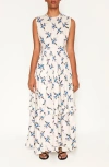 The Lulo Project Tado Print Sleeveless Maxi Dress